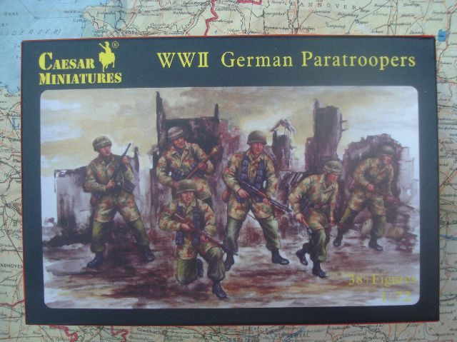 Caesar Miniatures Cae068 Wwii German Paratroopers Miniatuur Figuren